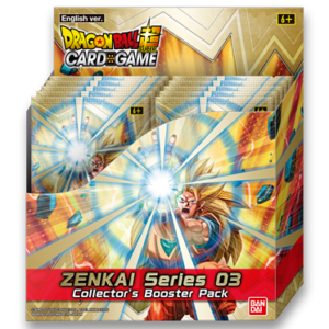 DRAGON BALL SUPER CARD GAME COLLECTOR´S BOOSTER ZENKAI SET 03 BT20
