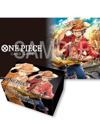 tapete y caja luffy