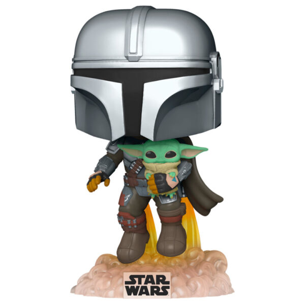 Funko pop! the mandalorian with the child 402
