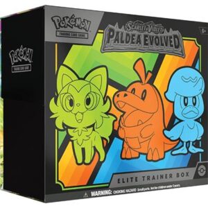 pkm - scarlet violet 2 - paldea evolved elite trainer box - en