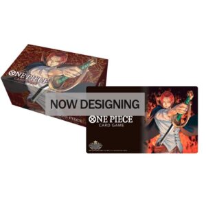 one piece tcg tapete y caja Shanks