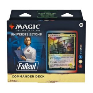 comander deck fallout Science ingles