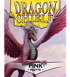 Fundas Dragon Shield Standard -  63 x 88 mm - Color Pink - Paquete de 100