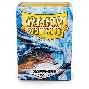 Fundas Dragon Shield Standard -  63 x 88 mm - Color Sapphire  - Paquete de 100