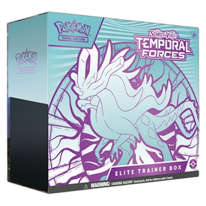 Pokemon TCG - Caja de entrenador Elite - Escarlata y Púrpura 5 - Temperal Forces - EN 1