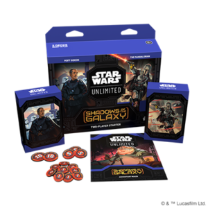 Star Wars Unlimited - Starter 2 jugadores - Shadows of the Galaxy - Inglés