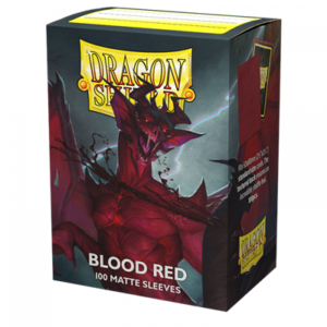 dragon shield fundas blood red