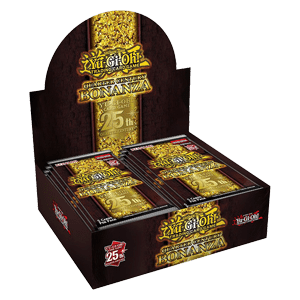 caja sobres yugioh bonanza ingles