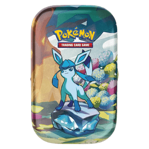 tin prismatic evolutions Glaceon ingles